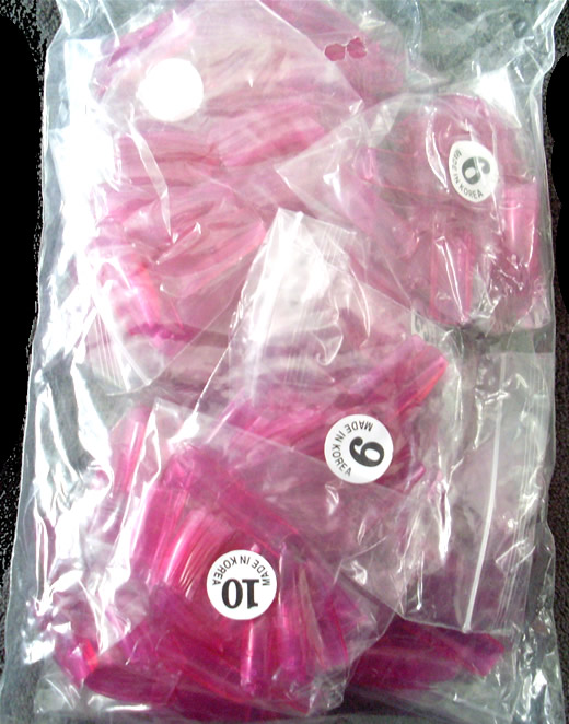 RNTP-04-14 Clear French Tip Rose