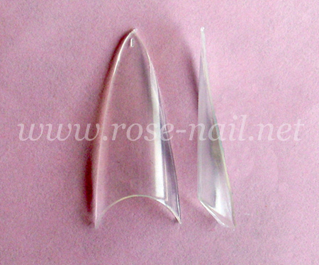RNTIP-37 Sharp Shape Clear French Tip