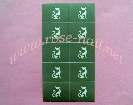 RNAD-32 Nail Art Stencil