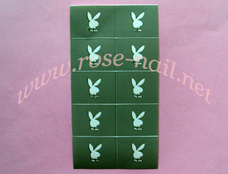 RNAD-40 Nail Art Stencil
