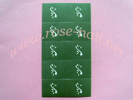 RNAD-53 Nail Art Stencil