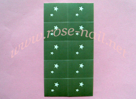 RNAD-54 Nail Art Stencil