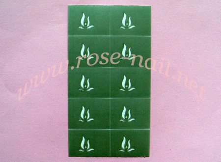 RNAD-55 Nail Art Stencil