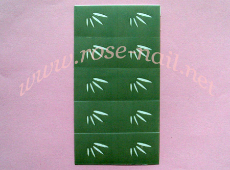 RNAD-58 Nail Art Stencil