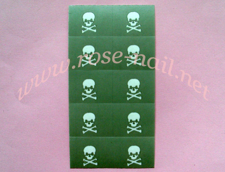 RNAD-62 Nail Art Stencil
