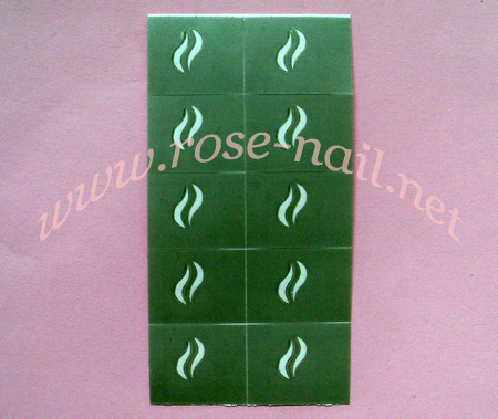 RNAD-70 Nail Art Stencil