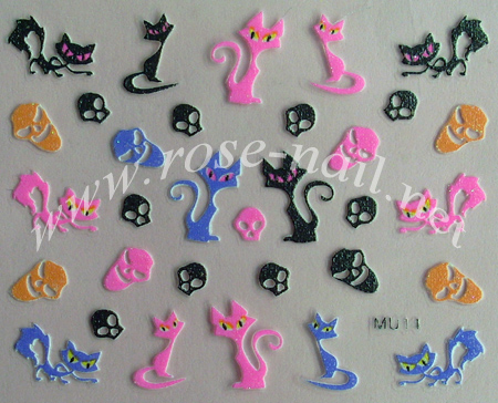 MU14 Hallowmas Nail Sticker
