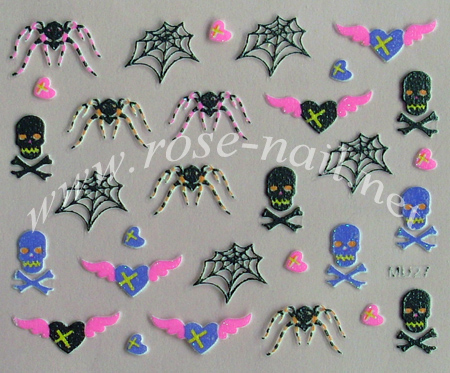 MU27 Hallowmas Nail Sticker