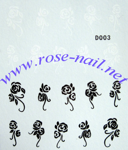 BW-D003 Nail Sticker