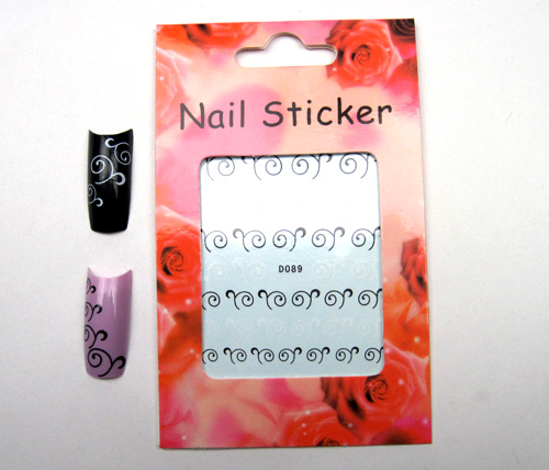 BW-D089 Nail Sticker
