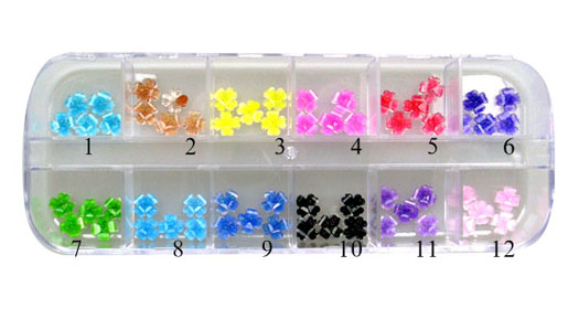 RNAC-51 Hard four-petal Resin Flower