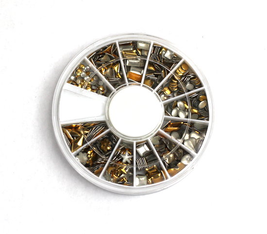 RNAR-188 Gold Metallic Flakes
