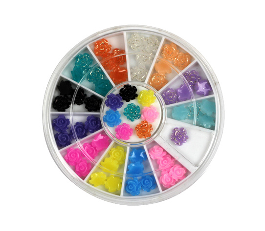 RNAC-88 Resin Nail Flower