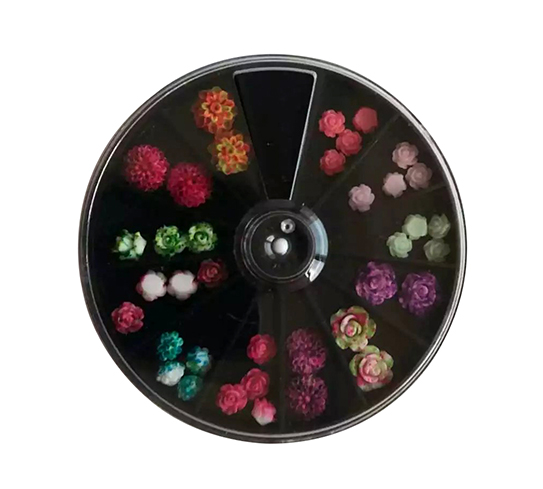 RNAC-91 Resin Nail Flower