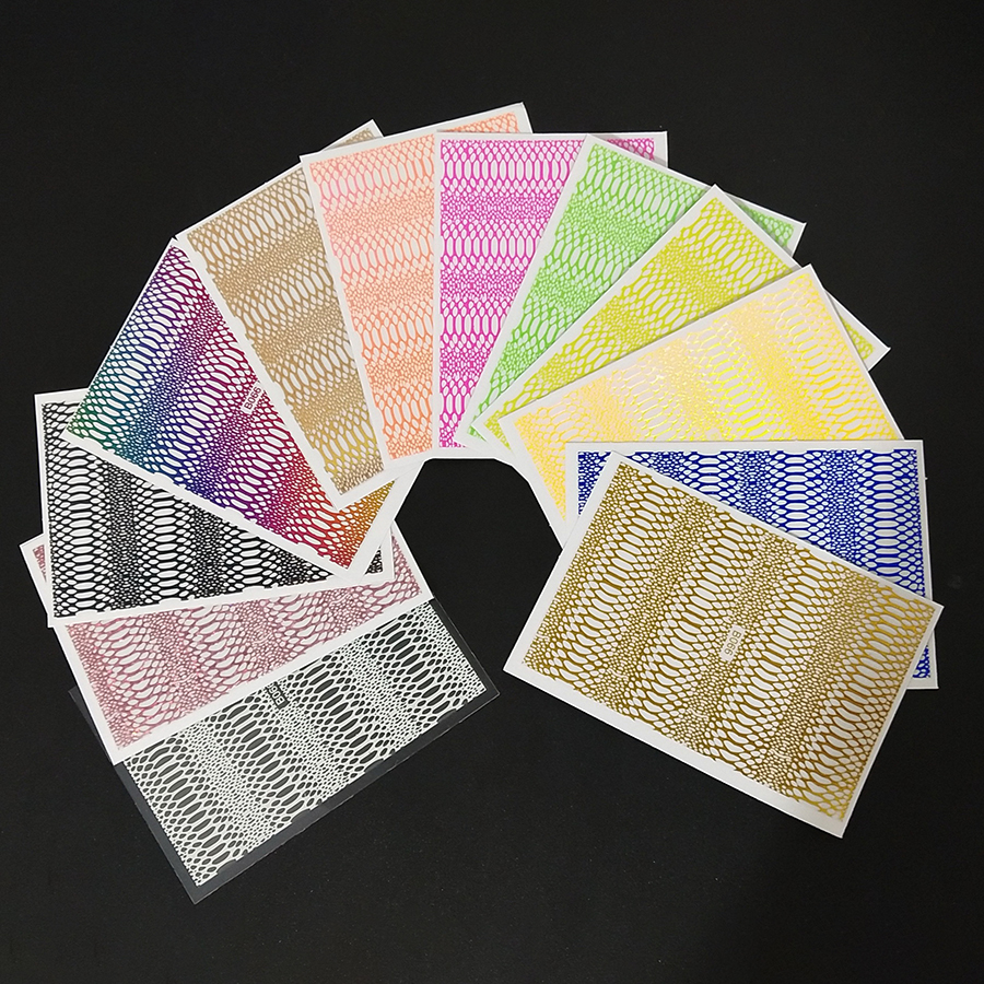 Snake Skin Nail Sticker