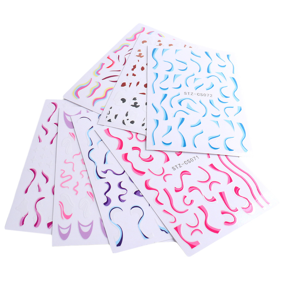 CS063-075 Ballet Ribbon Stickers