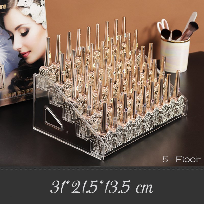 Five-Floor Nail Polish Storage