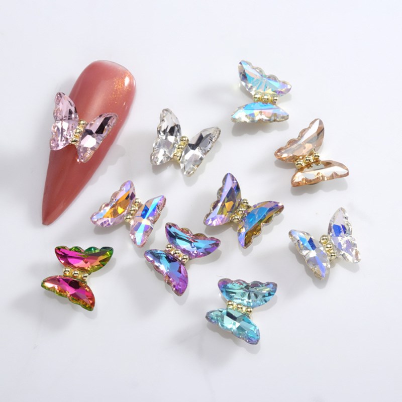 D244 Butterdly Rhinestone Jewelry