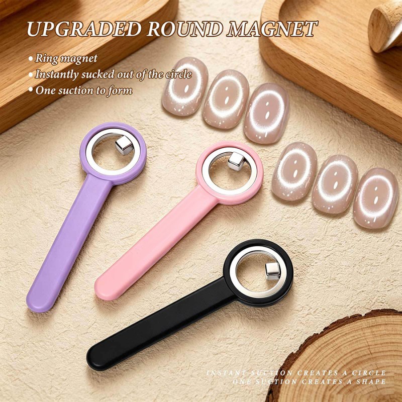 RNT-849 Manicure Silicone Handle Ring Magnet