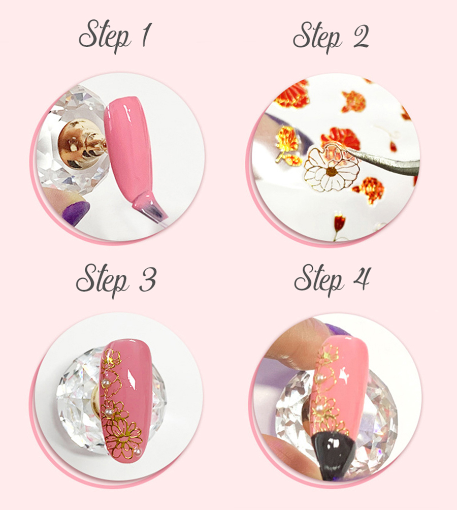 dp3277-3288 luminous nail sticker