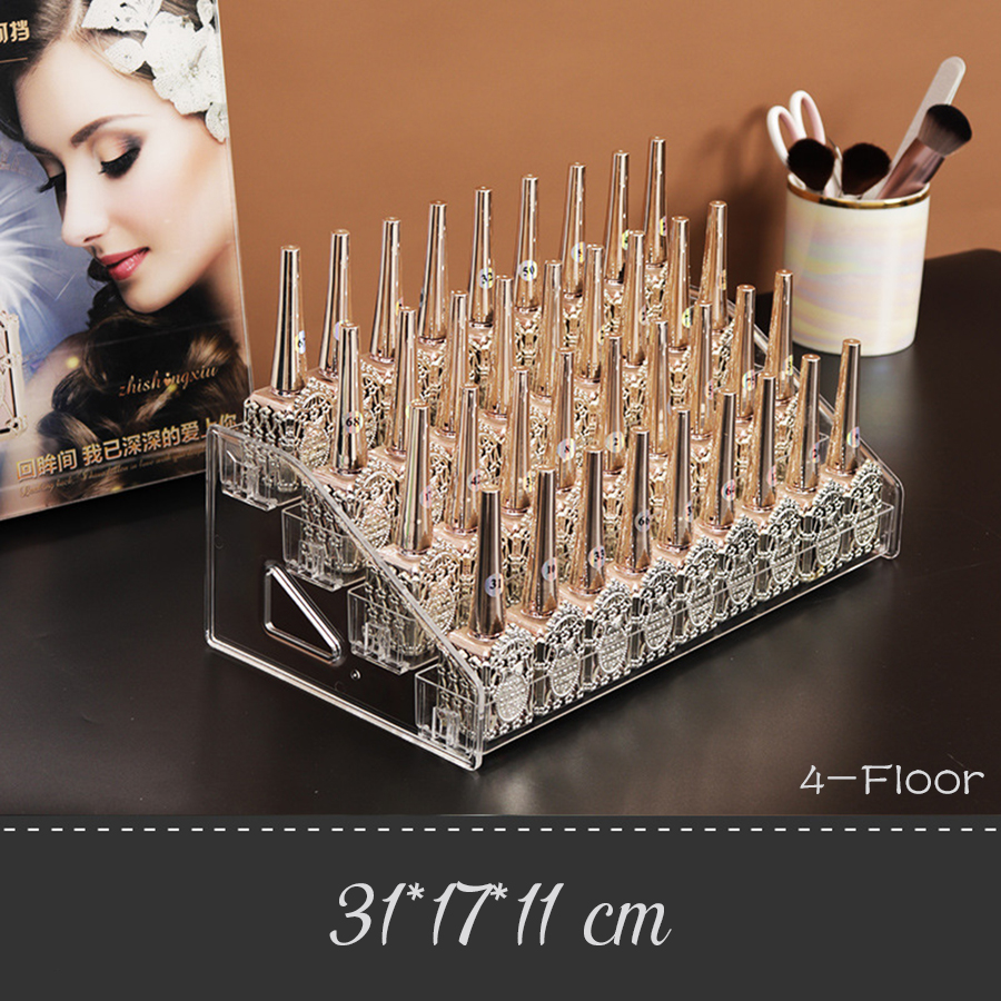 four-floor nail polish storage