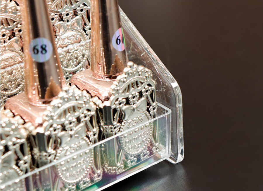 five-floor nail polish storage