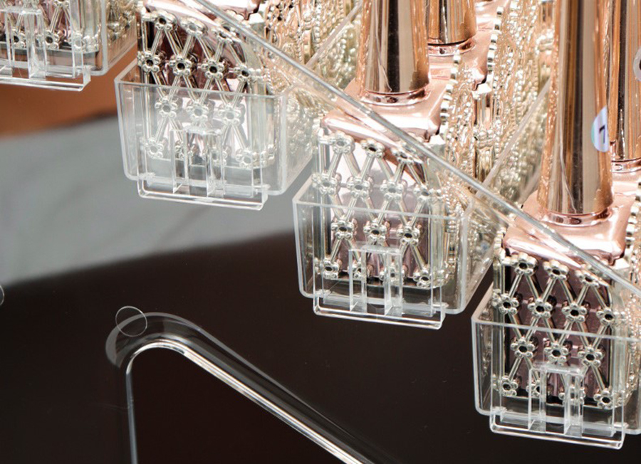five-floor nail polish storage