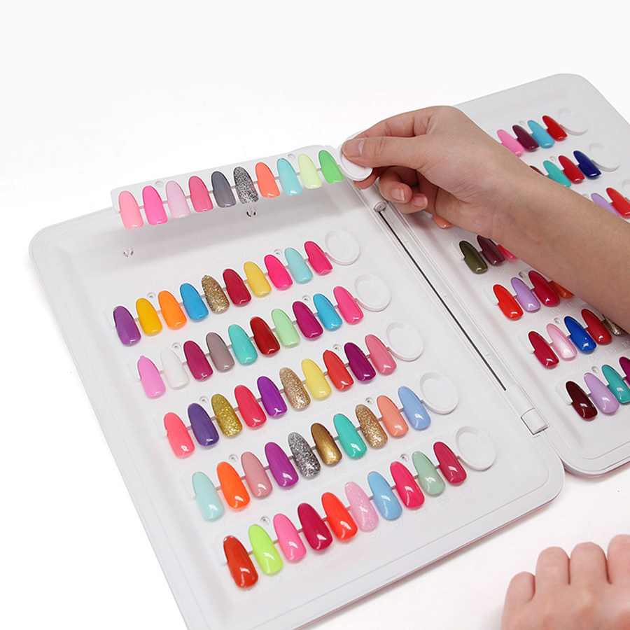 rnt-699 120 colors luxury acrylic color display