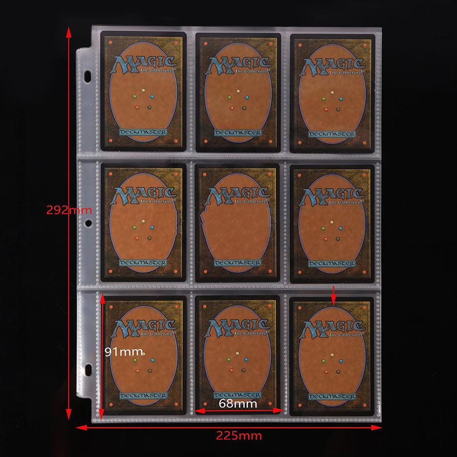 9 grid nail sticker display book