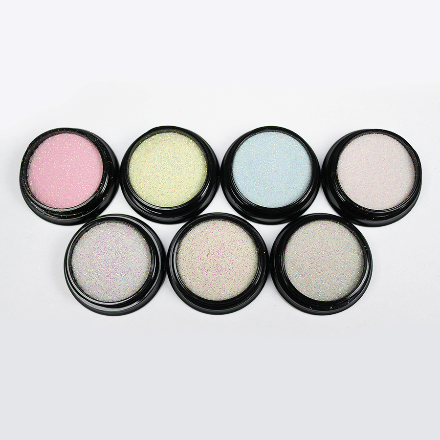 1/256 light-changing glitter powder in pot
