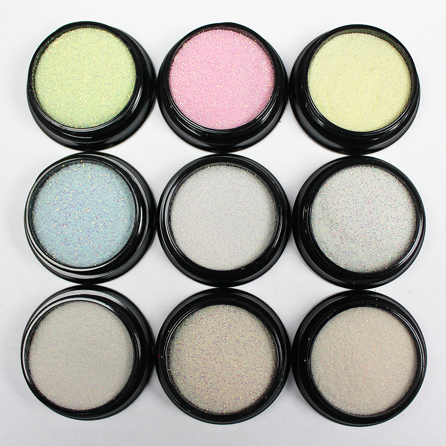 1/128 light-changing glitter powder in pot