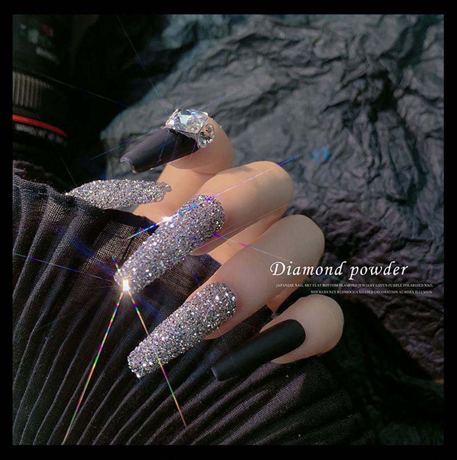 reflective broken diamond powder