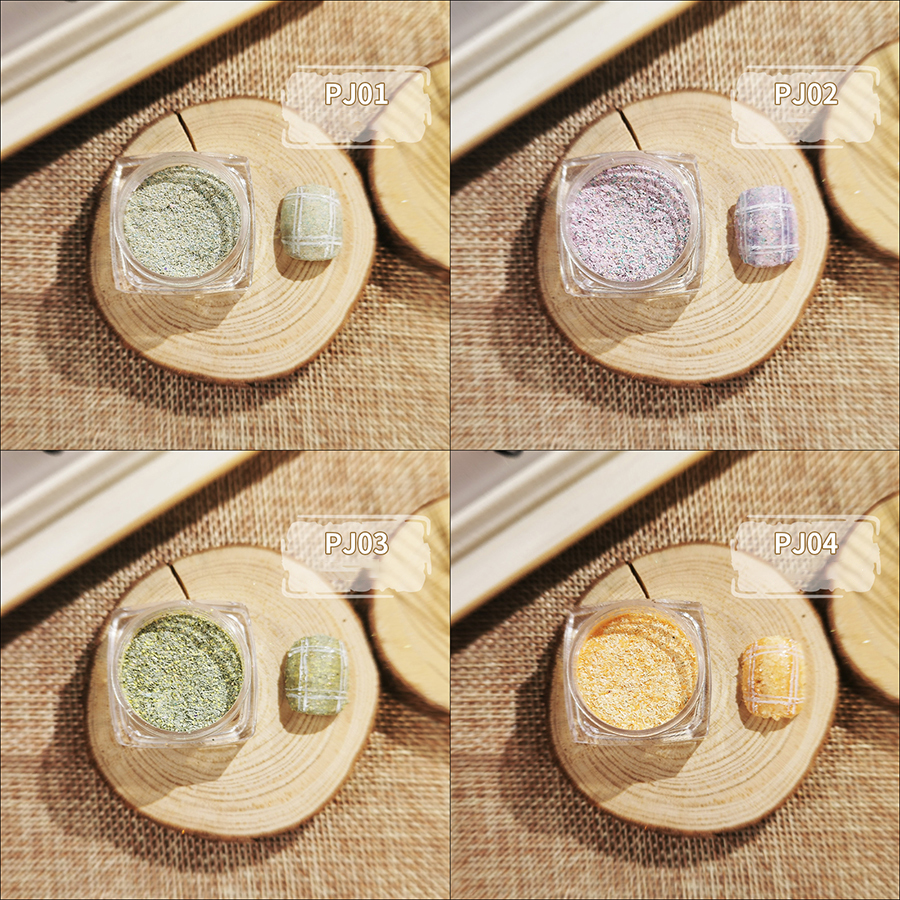 12-color knitted wool powder
