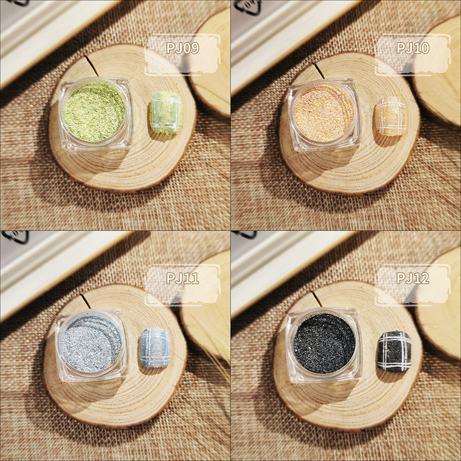 12-color knitted wool powder