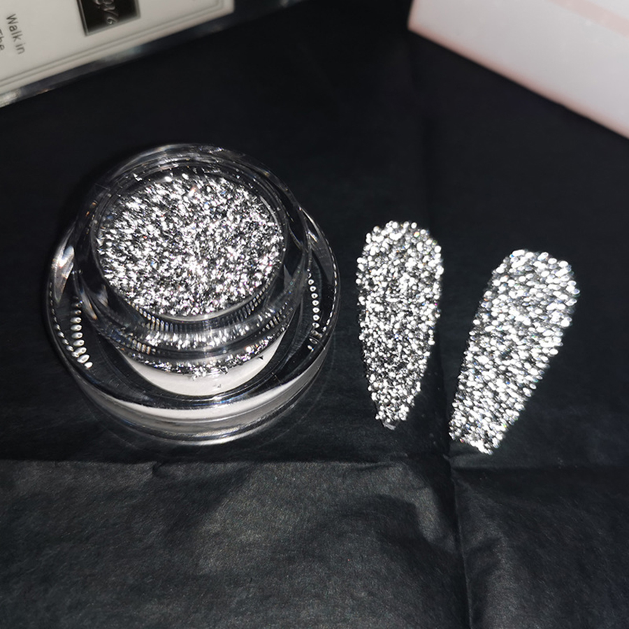 high-gloss broken rhinestone powder