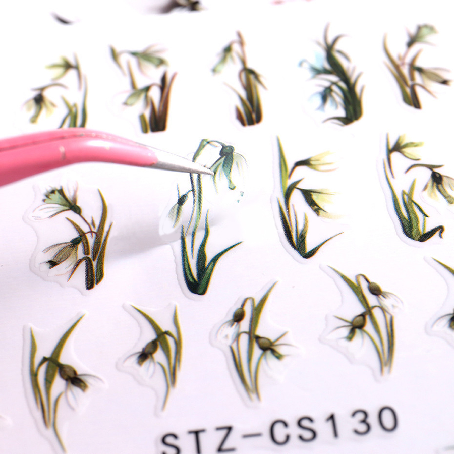 stz-cs130-137 french nail sticker