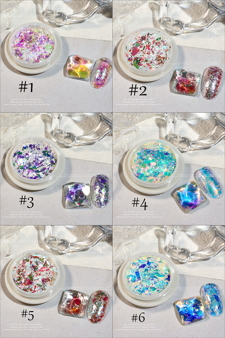 rnag-197 shinning dazzling glitter