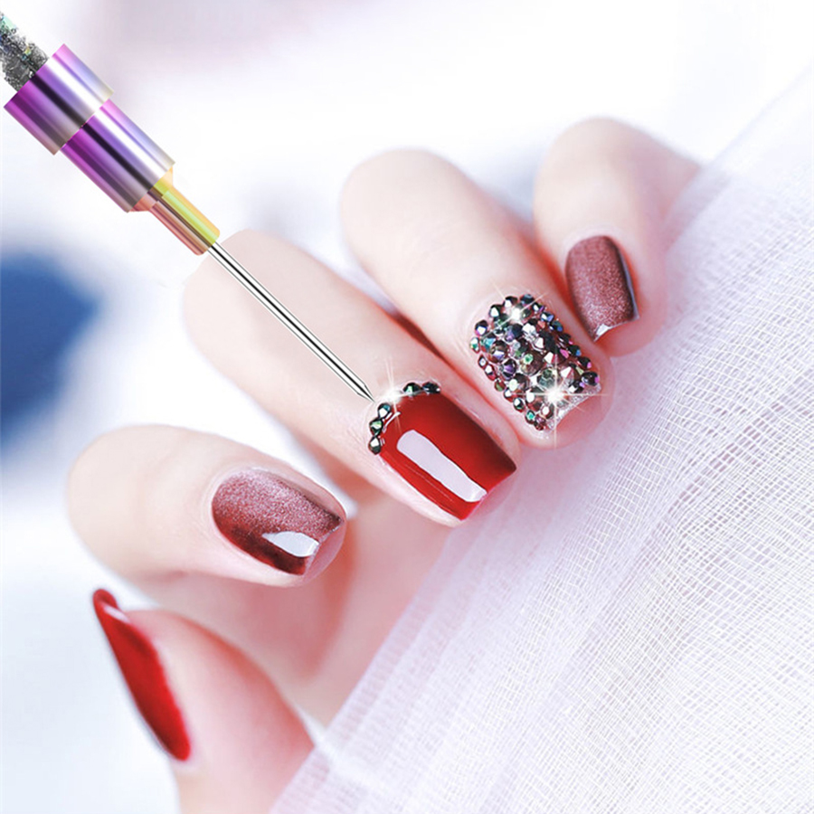 electroplated gradient color double head dotting pen