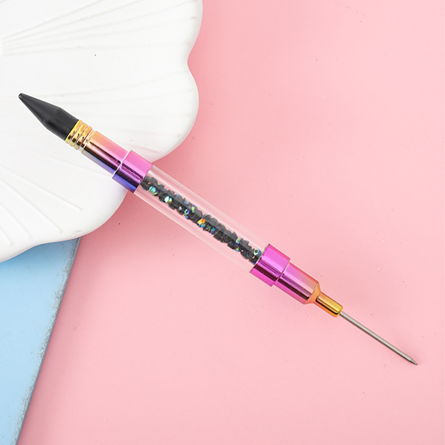 electroplated gradient color double head dotting pen