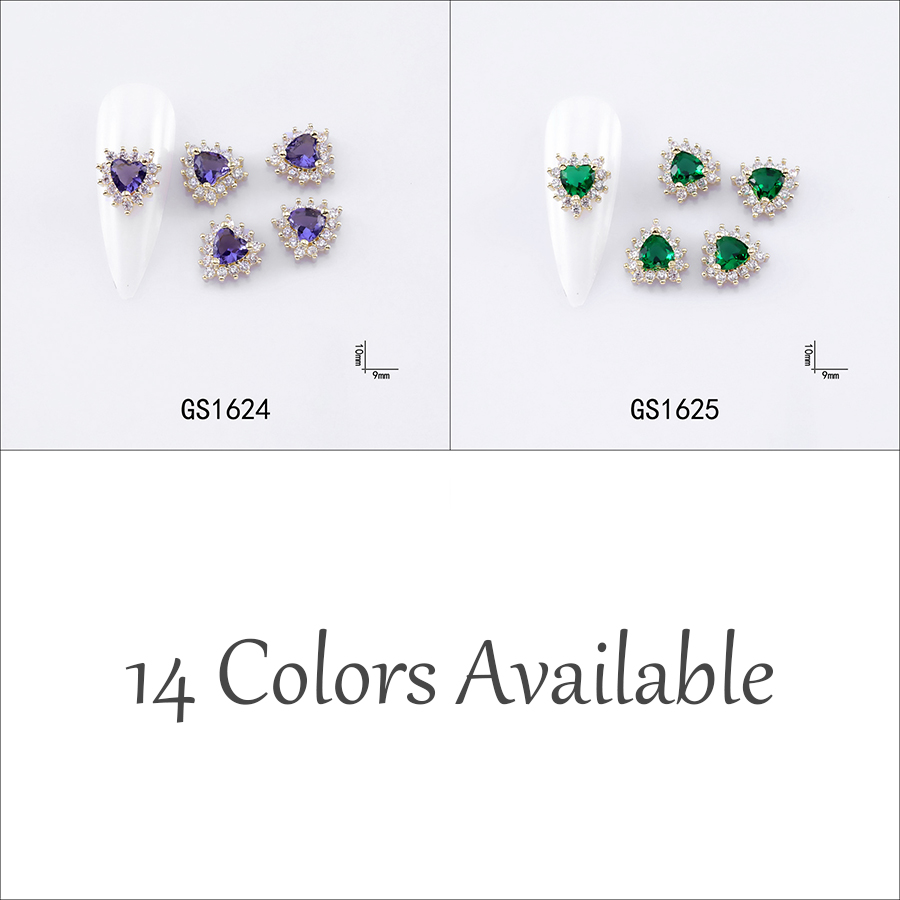 big nail alloy rhinestone jewelry