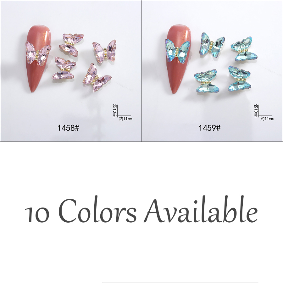 d244 butterdly rhinestone jewelry
