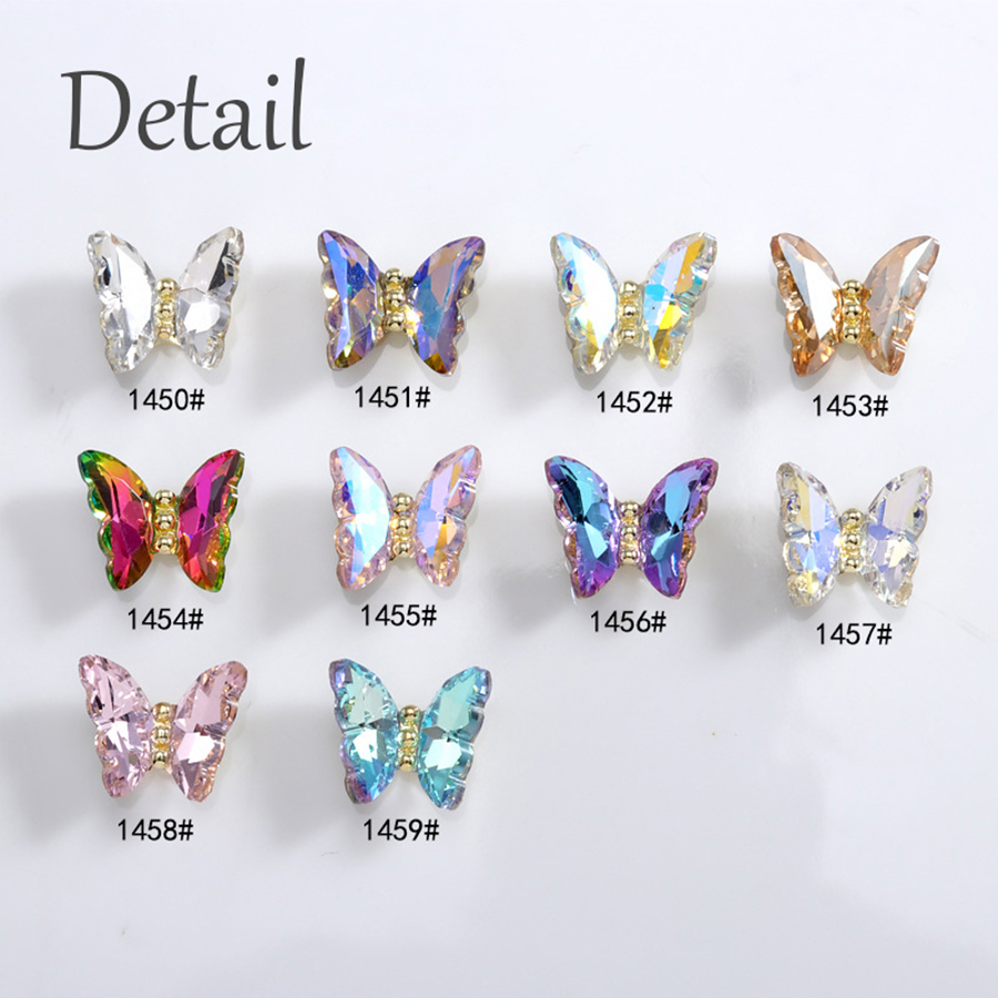 d244 butterdly rhinestone jewelry