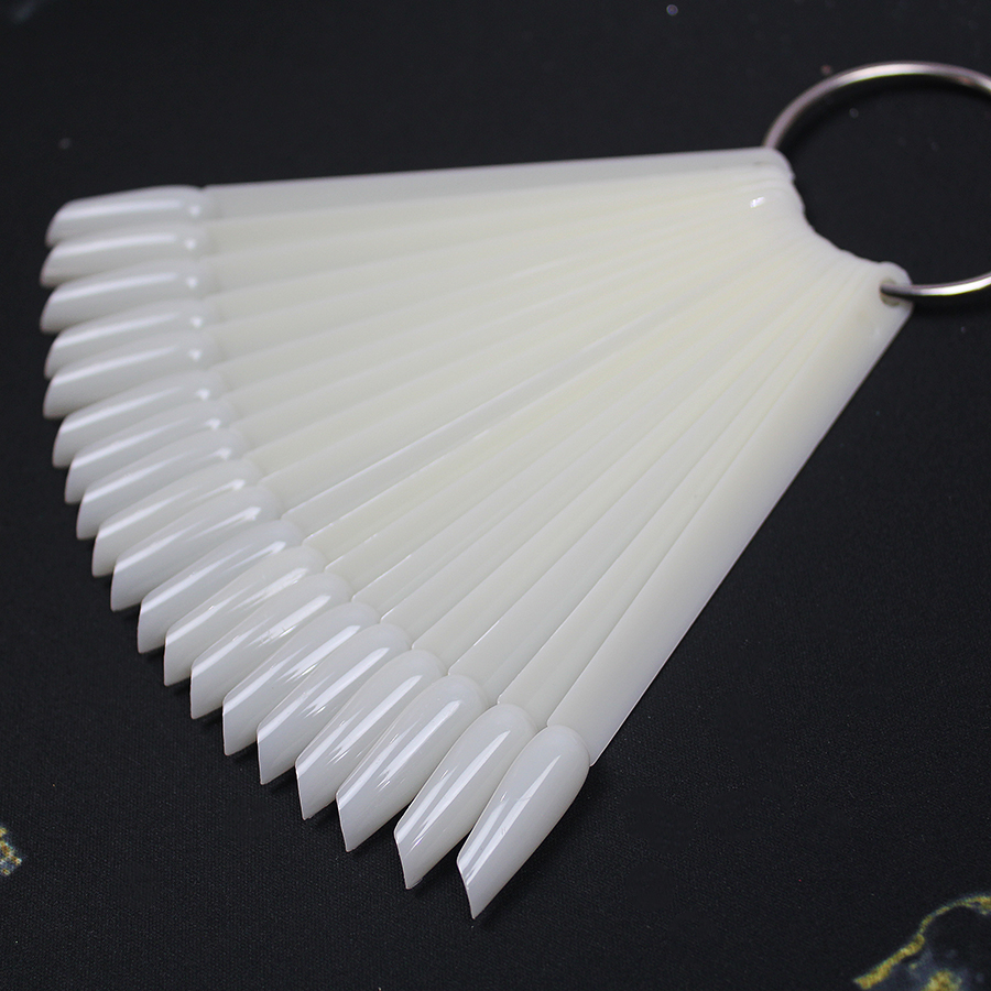 rntip-118 bag packing inclined head display nail tips