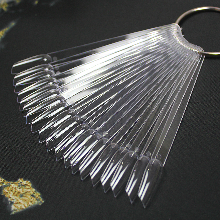 rntip-118 bag packing inclined head display nail tips