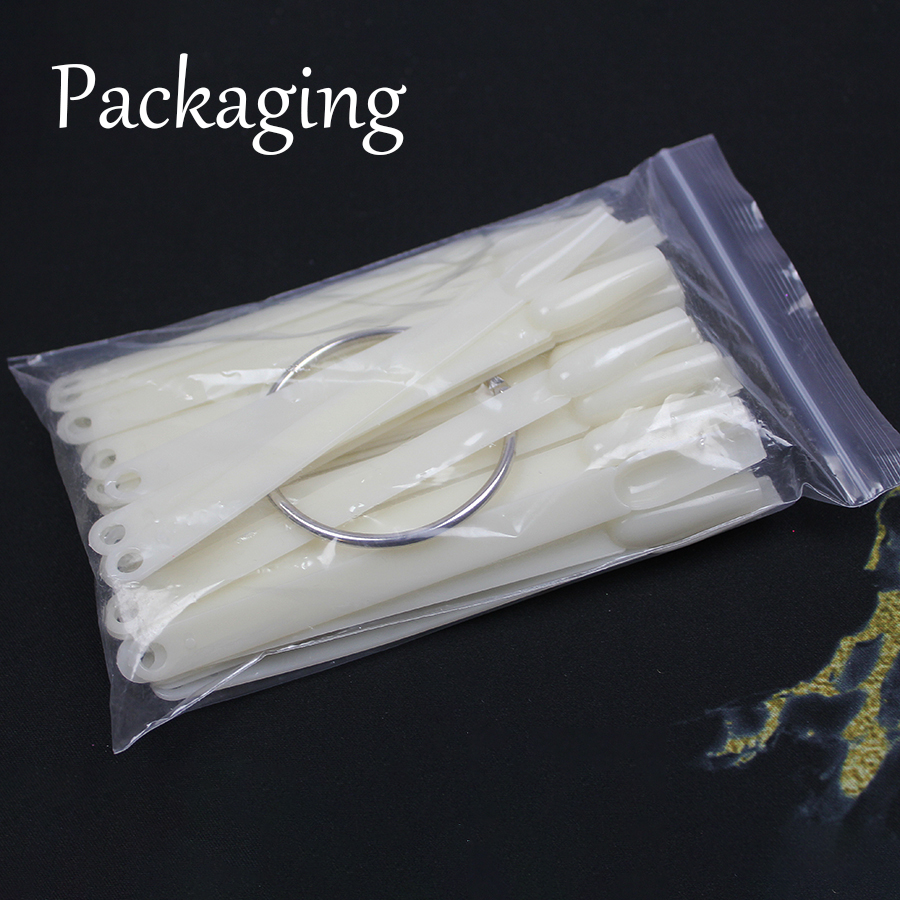 rntip-120 bag packing sharp head display nail tips