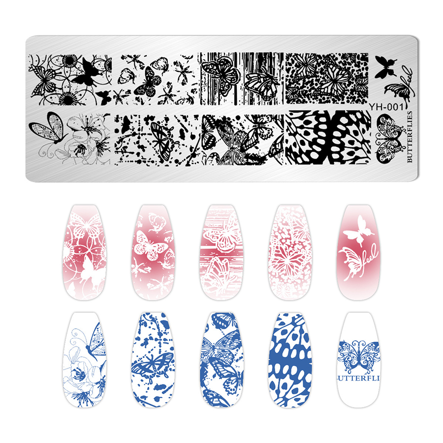 rnme-60 2023 new arrival stamping nail art plate