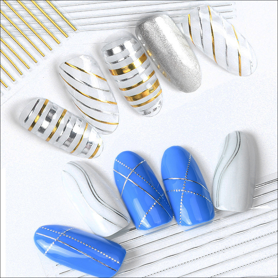 stz-cgs french smile crescent nail sticker