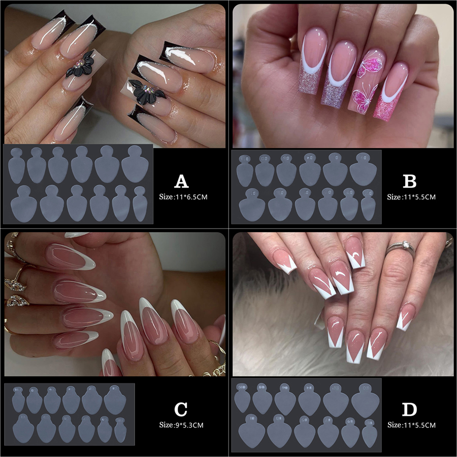 rntip-147 recyclable form for nail model tip