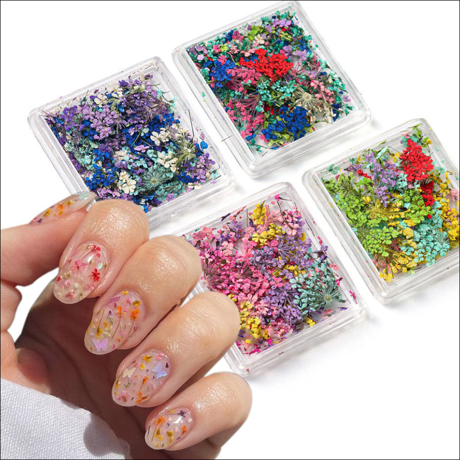 rndf-26 new japanese nail dry flower
