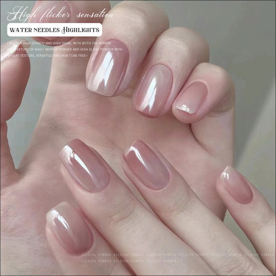 rnag-235 nail polish high gloss crystal powder